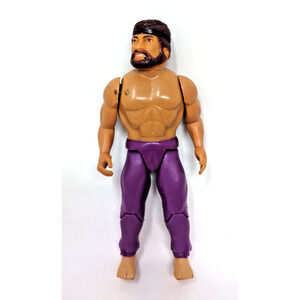 Vintage 1985 Purple Karate Master Figure Dragon Force Dragonmaster Lanard RARE !